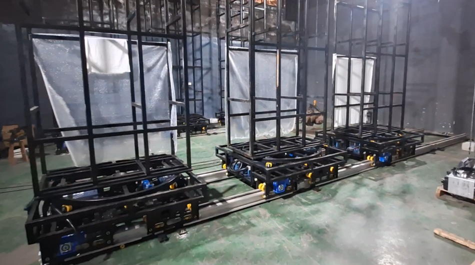 LCD and LED Ground Supports for Video Walls