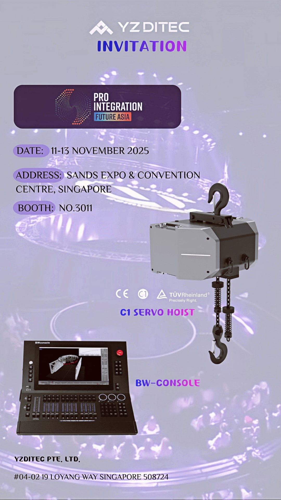 Meet YZDITEC at PIFA 2025 – Booth 3011