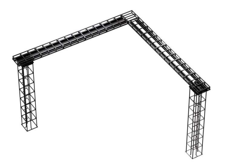 Motorized Track Lighting Truss