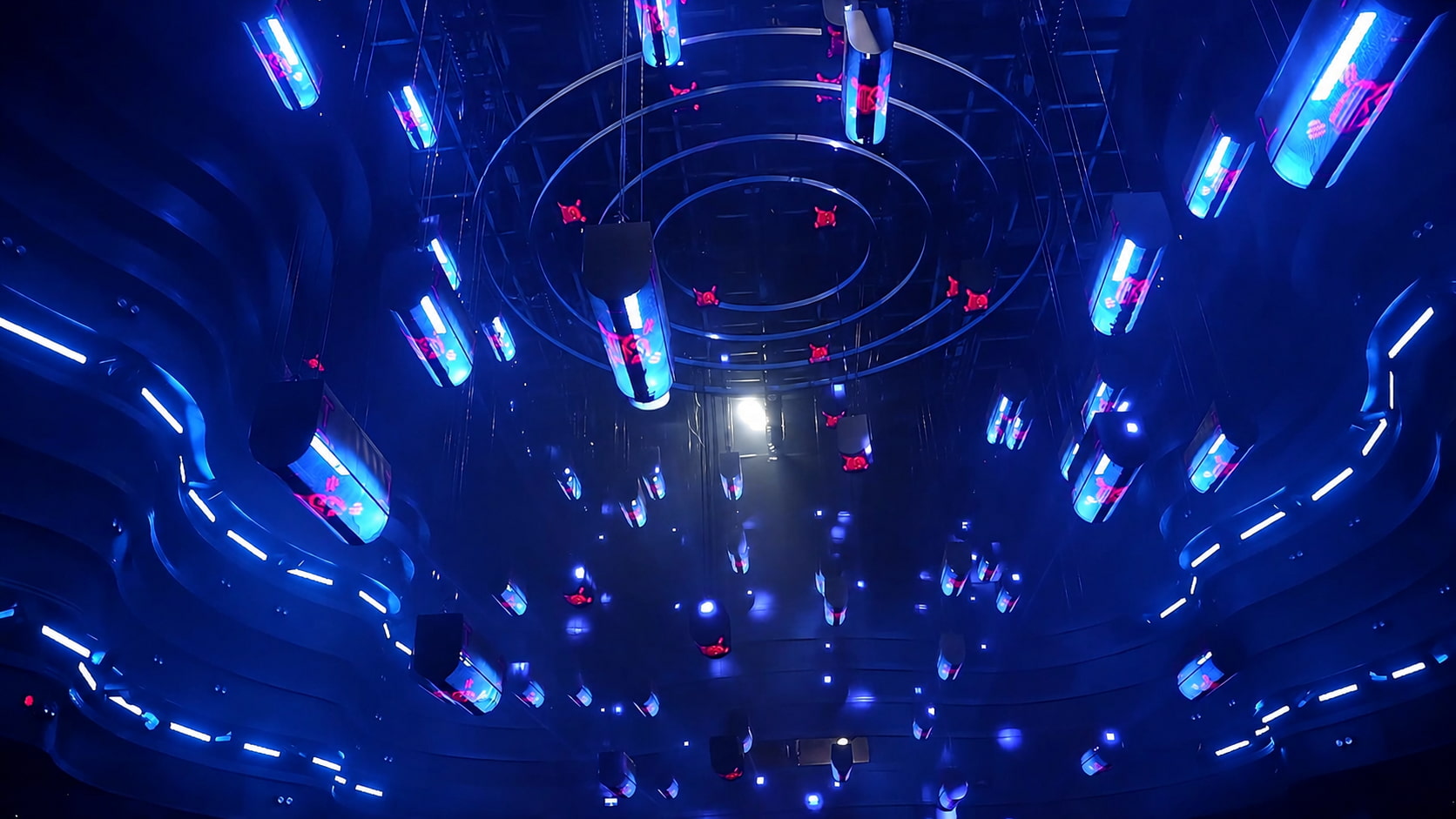 97-Channel Motion Integration —Thirteen Wolves NightClub Venue Project